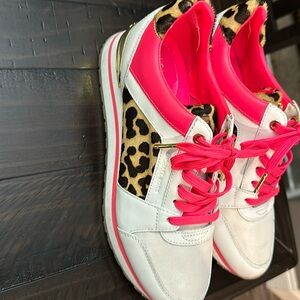 Michael Kors Billie Trainer Sneakers Size 8.5 M